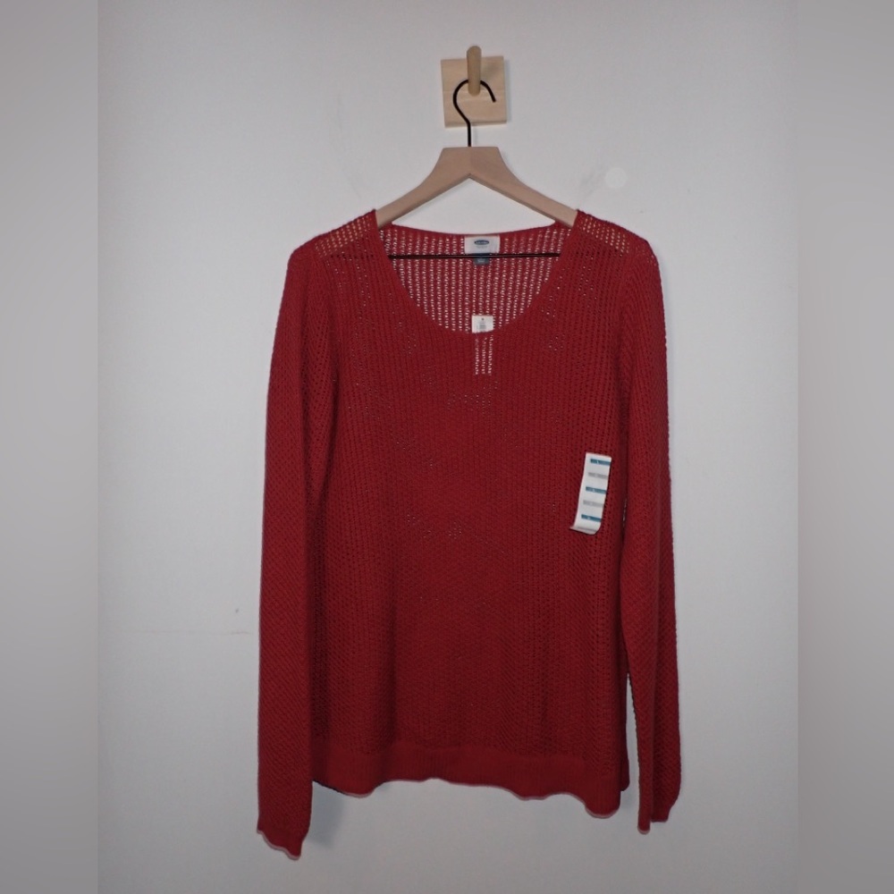 Brand New Old Navy Knit Sweater in a Copper Color size L NWT